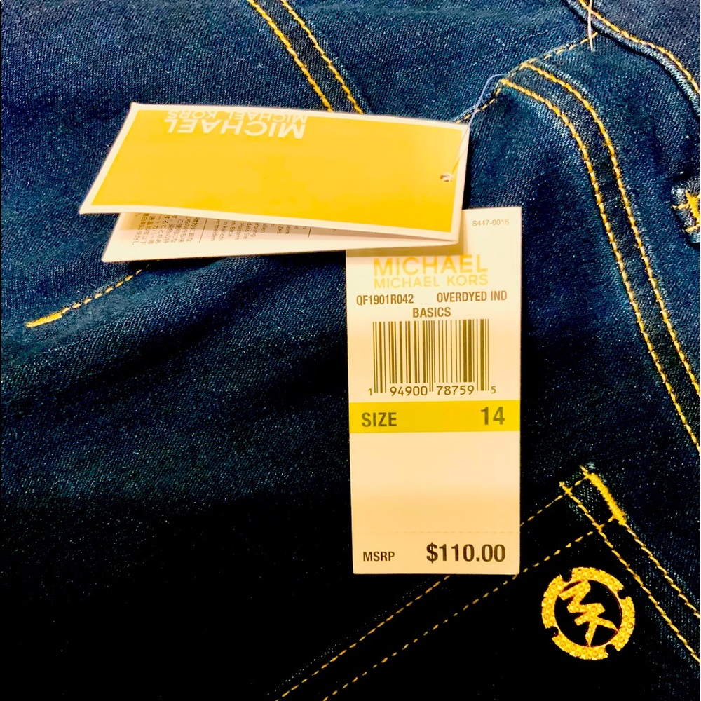 Michael kors womens boot cut jeans, size 14